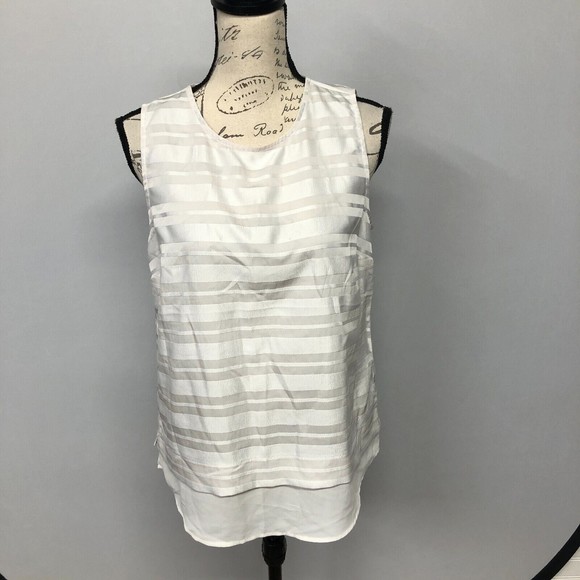 NWT Banana Republic Women Sleeveless Blouse Top Shirt Size Small M015 -5 - Picture 1 of 14
